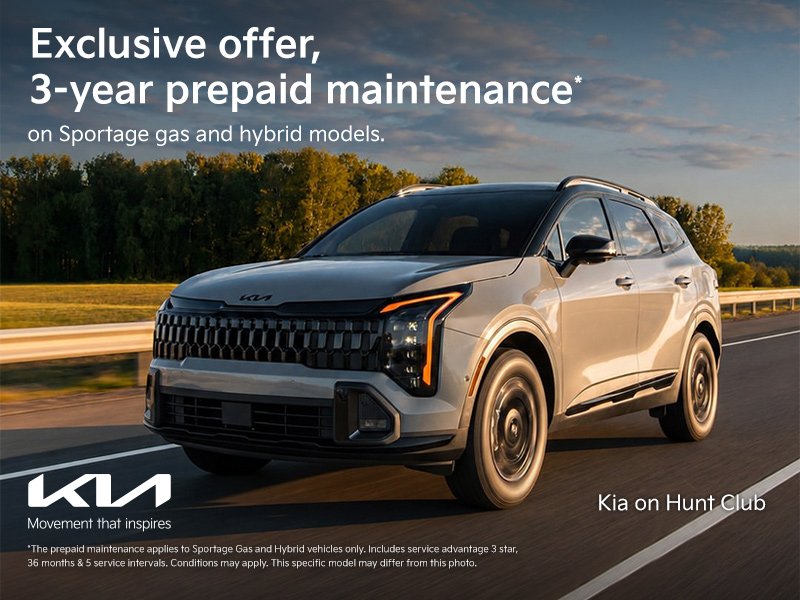 3-year prepaid maintenance