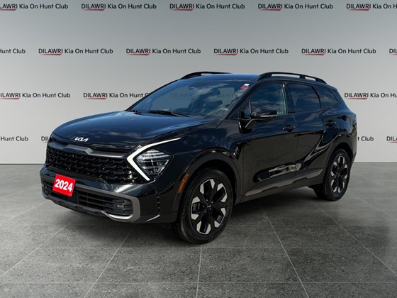 2024 Kia Sportage X-Line Limited/ LEASE RETURN/ LEATHER/ PANO ROOF