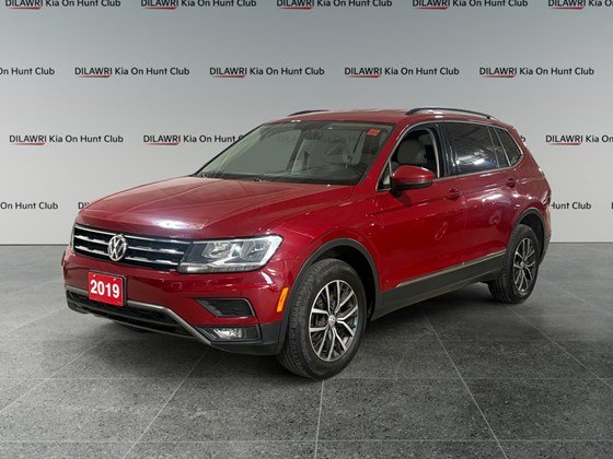 2019 Volkswagen Tiguan Comfortline 4MOTION I LEATHER I NAV I BLIND SPOT