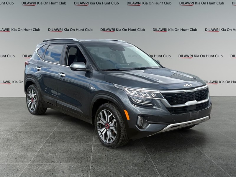 2023 Kia Seltos SX Turbo AWD-OFF LEASE- HEADS UP DISPLY-LEATHER-