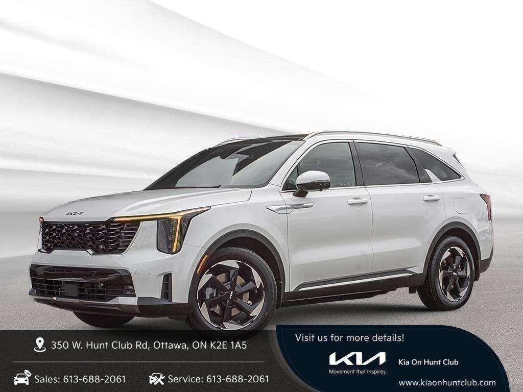 Snow White Pearl 2026 Kia Sorento Hybrid SUV / Crossover  Automatic