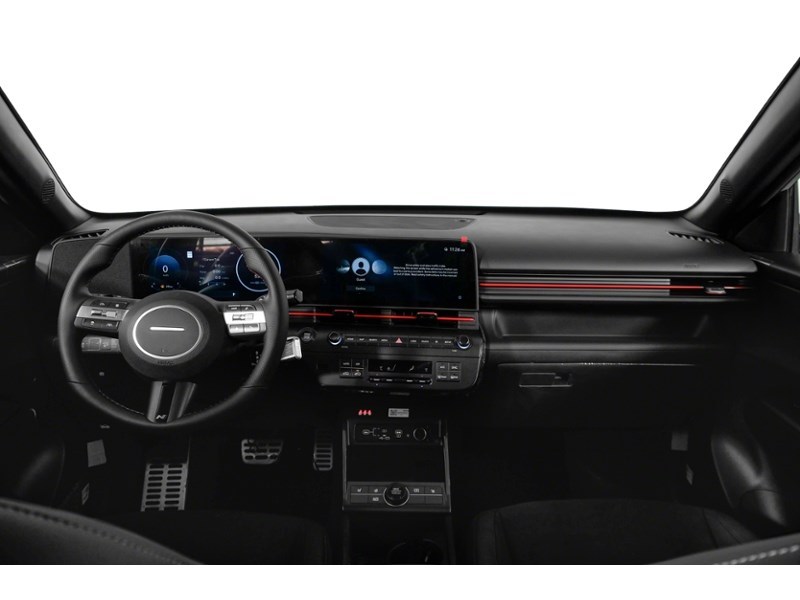 2025 Hyundai Kona 1.6T N Line Ultimate w/Two-Tone Roof Interior Shot 1