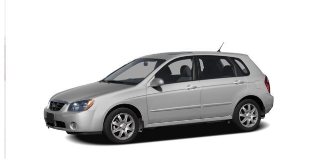 2007 Kia Spectra5 Clear Silver Metallic [Silver]