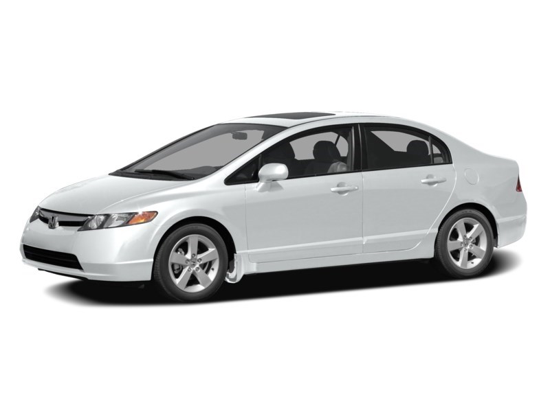 2008 Honda Civic 4dr Auto DX-G Taffeta White  Shot 2