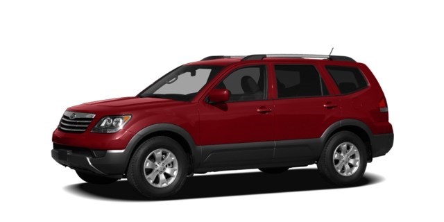 2010 Kia Borrego Spicy Red Metallic [Red]