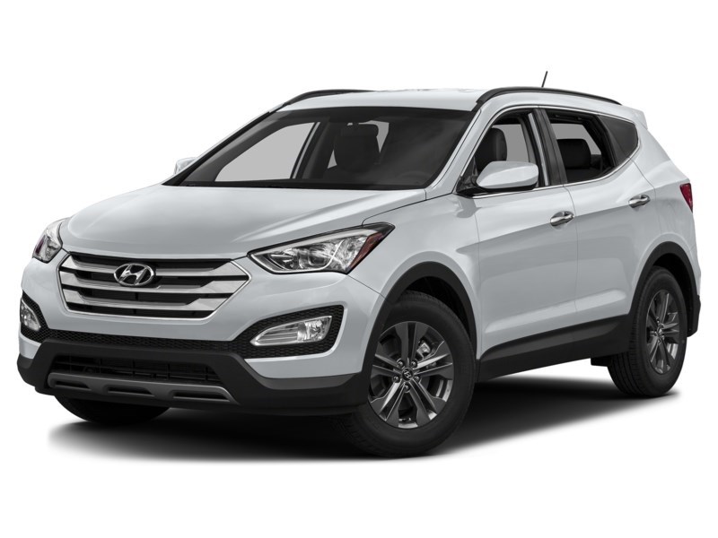 2013 Hyundai Santa Fe Sport FWD 4dr 2.4L Auto Premium Frost White Pearl  Shot 4