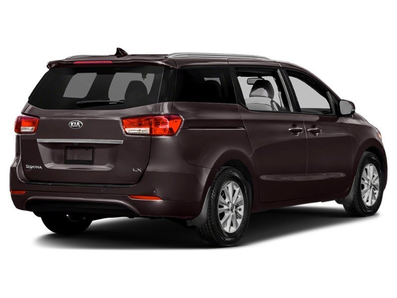 2017 Kia Sedona LX+ Titanium Brown Metallic  Shot 6