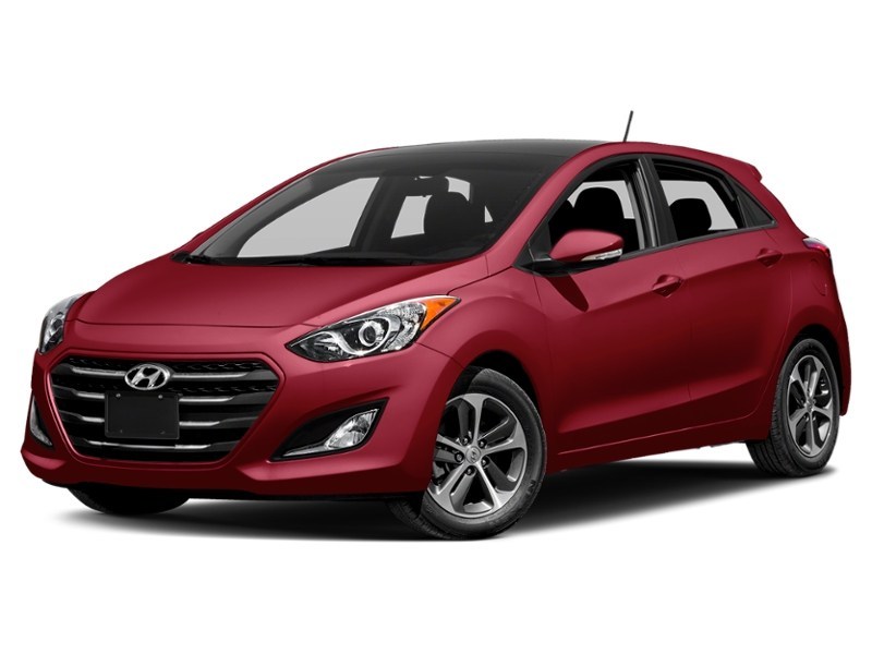 2016 Hyundai Elantra GT GLS (M6) Geranium Red Metallic  Shot 4