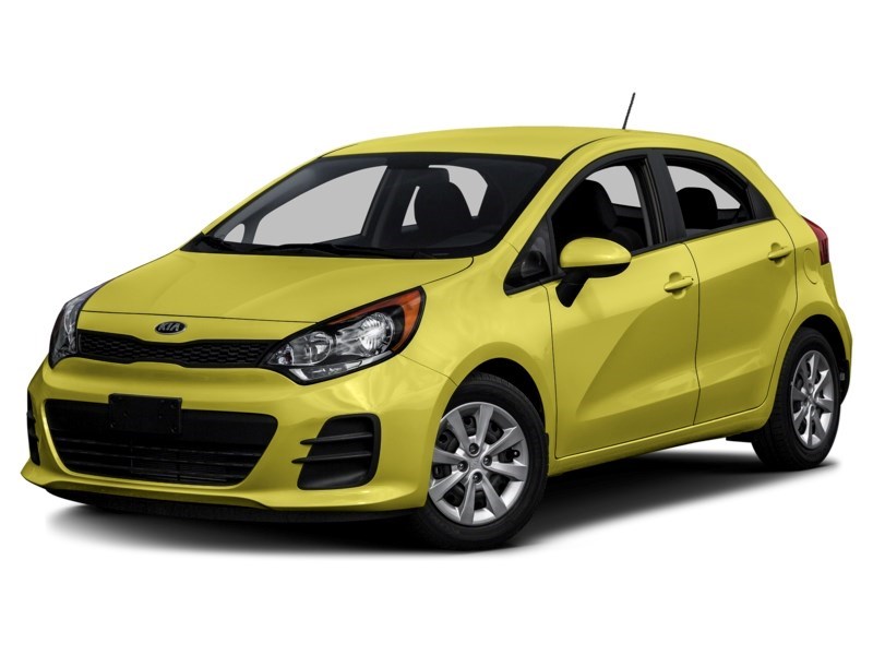 2016 Kia Rio SX w/UVO (A6) Digital Yellow  Shot 4