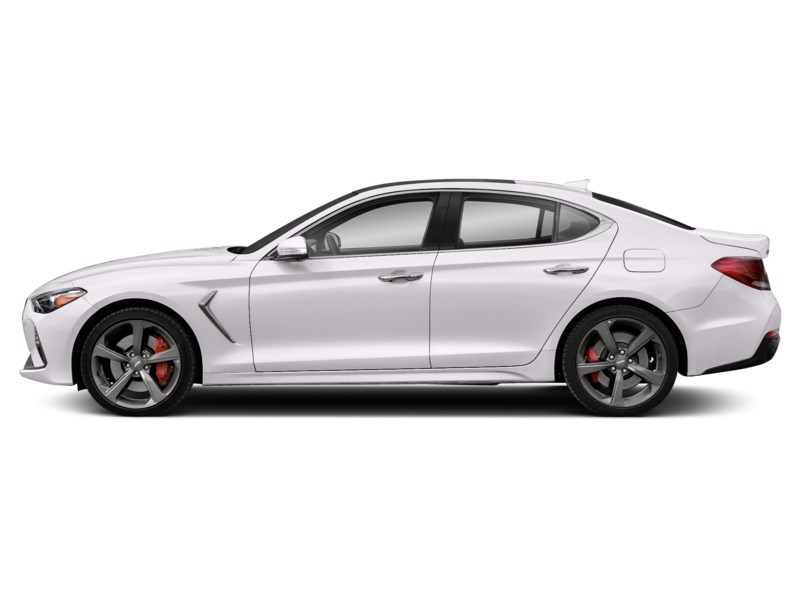2019 Genesis G70 3.3T Sport Casablanca White Mica  Shot 3