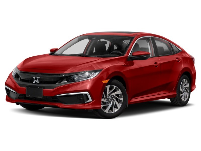2020 Honda Civic EX Rallye Red  Shot 4