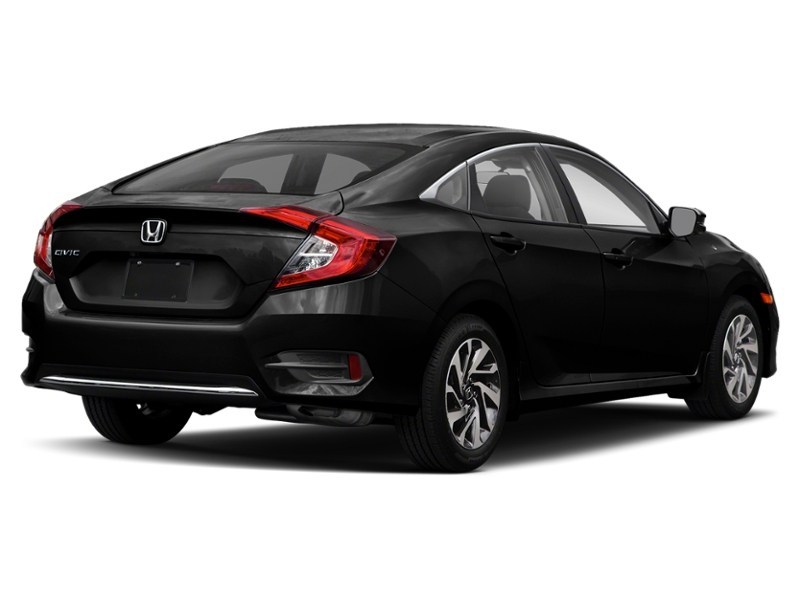 2021 Honda Civic EX Crystal Black Pearl  Shot 2