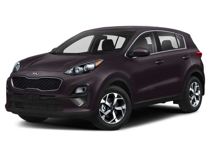 2021 Kia Sportage LX S AWD Black Cherry  Shot 1