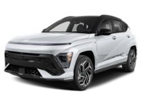 2025 Hyundai Kona 1.6T N Line Ultimate w/Two-Tone Roof Atlas White w/Abyss Black Roof  Shot 3