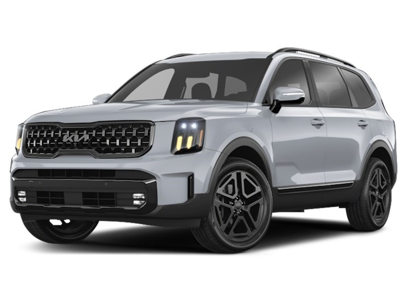 2025 Kia Telluride X-Line AWD w/Terracotta Brown Interior Wolf Grey  Shot 1