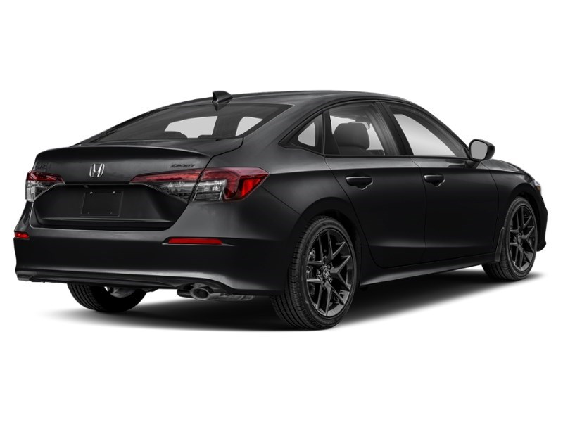 2026 Honda Civic Sport Crystal Black Pearl  Shot 2