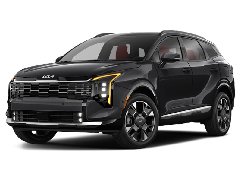 2026 Kia Sportage EX Premium AWD w/Red Interior Fusion Black  Shot 1