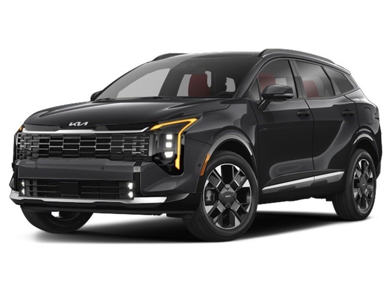 2026 Kia Sportage EX Premium AWD w/Red Interior Fusion Black  Shot 1