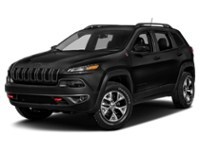 2017 Jeep Cherokee Trailhawk Diamond Black Crystal Pearl  Shot 1