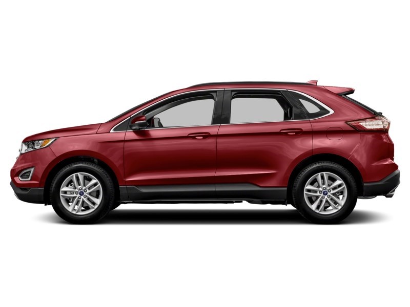 2016 Ford Edge Titanium Ruby Red Metallic Tinted Clearcoat  Shot 45