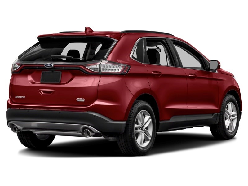 2016 Ford Edge Titanium Ruby Red Metallic Tinted Clearcoat  Shot 48