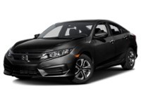 2016 Honda Civic LX (CVT) Crystal Black Pearl  Shot 1
