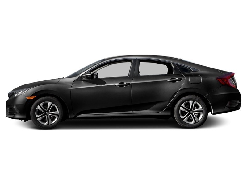 2016 Honda Civic LX (CVT) Crystal Black Pearl  Shot 5