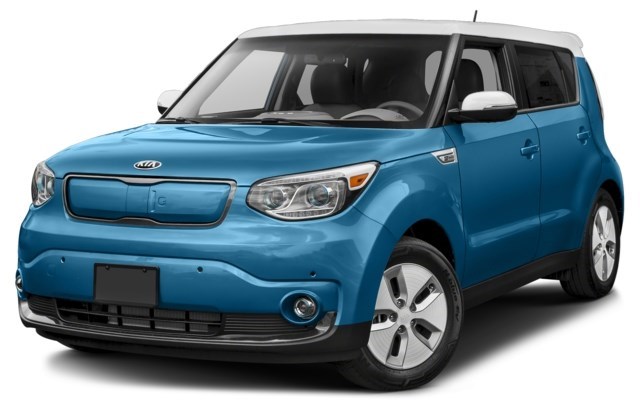 2018 Kia Soul EV Electronic Blue Pearl/Polar White Two-Tone [Blue]