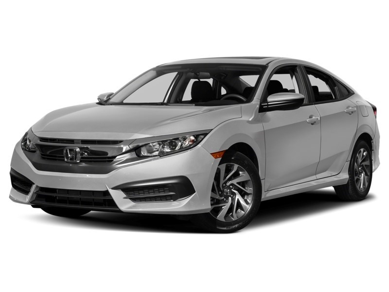 2017 Honda Civic 4dr CVT EX Lunar Silver Metallic  Shot 4