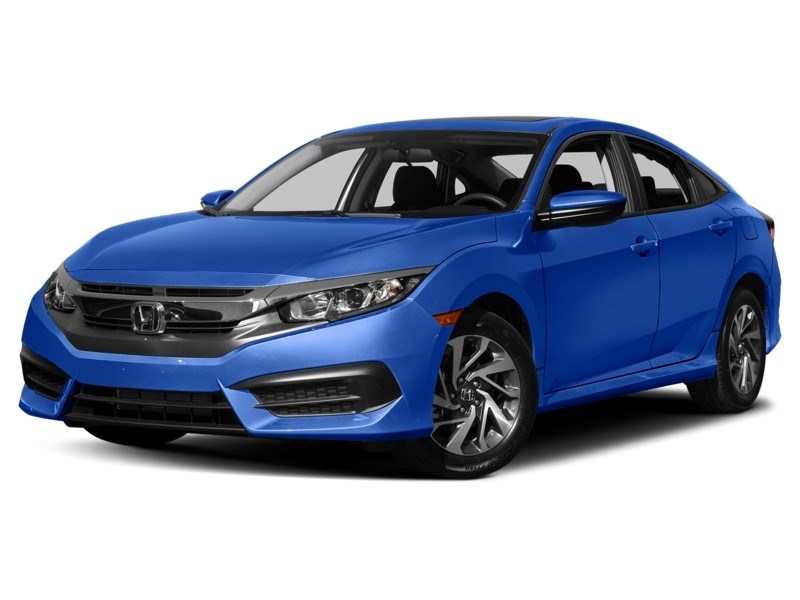2017 Honda Civic 4dr CVT EX Aegean Blue Metallic  Shot 7