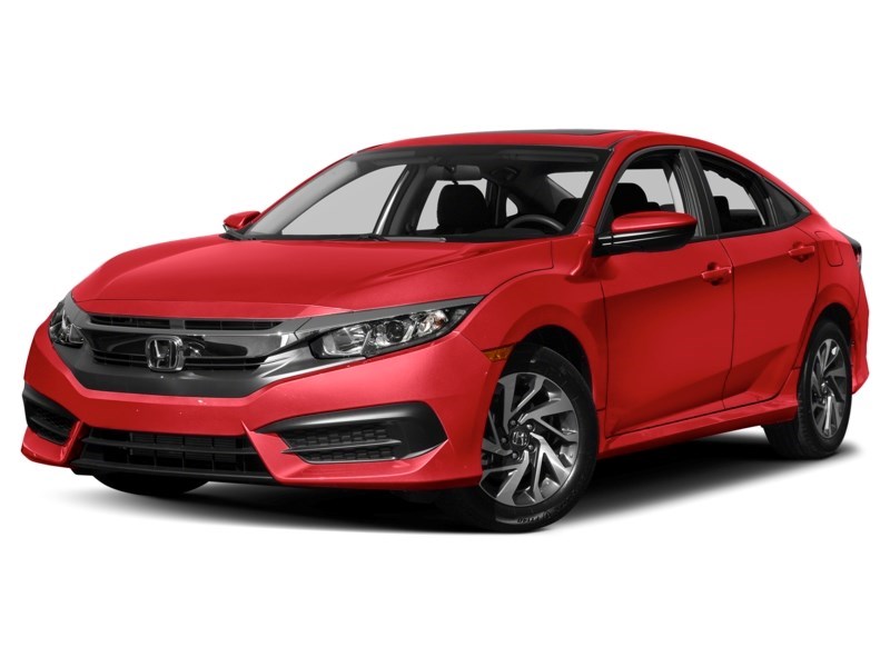 2017 Honda Civic 4dr CVT EX Rallye Red  Shot 29