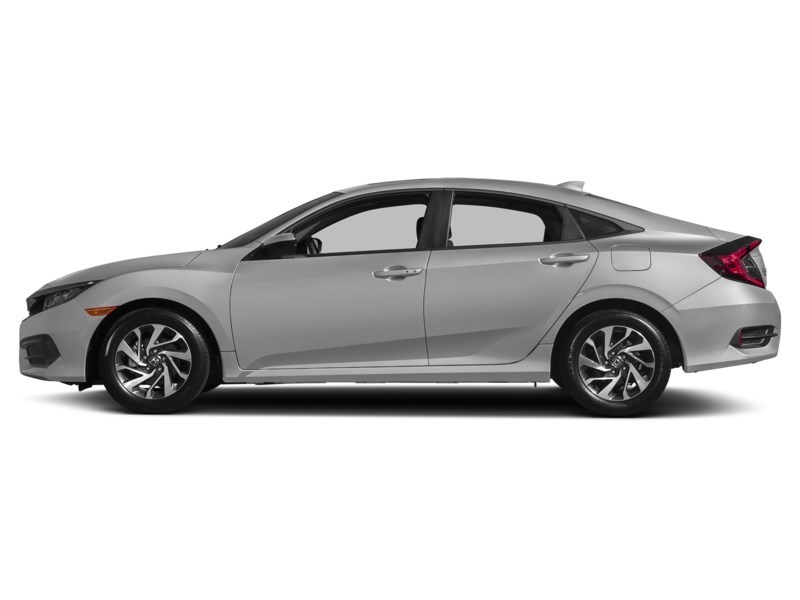 2017 Honda Civic 4dr CVT EX Lunar Silver Metallic  Shot 3