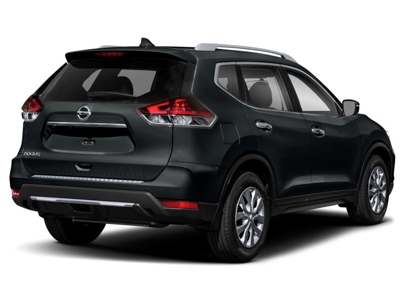 2017 Nissan Rogue S Magnetic Black Metallic  Shot 2