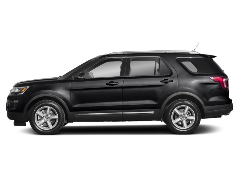 2018 Ford Explorer XLT 4WD Shadow Black  Shot 3