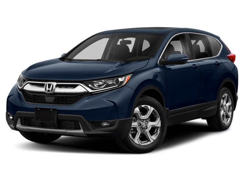 2018 Honda CR-V EX Obsidian Blue Pearl  Shot 4