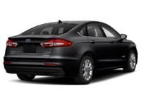 2020 Ford Fusion Hybrid Titanium FWD Agate Black  Shot 2