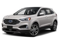 2019 Ford Edge Titanium White Platinum Metallic Tri-Coat  Shot 4