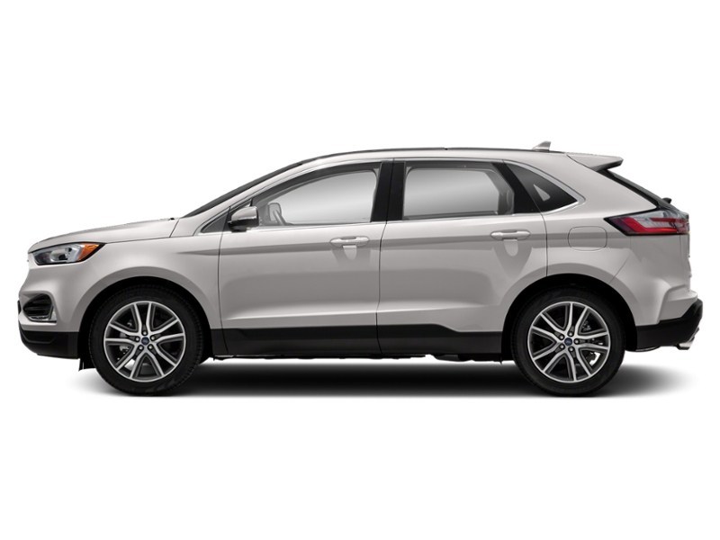 2019 Ford Edge Titanium White Platinum Metallic Tri-Coat  Shot 3