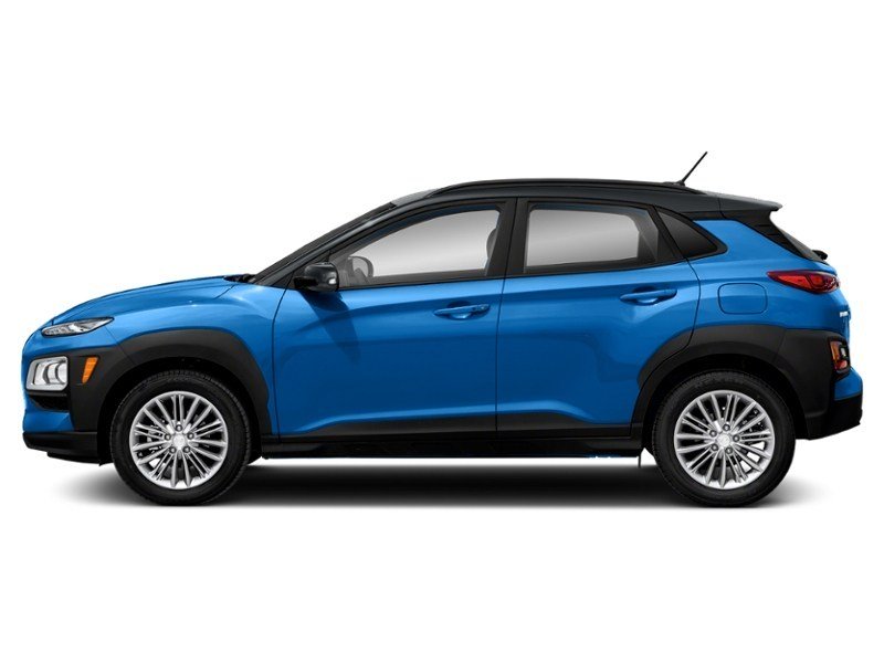2021 Hyundai Kona 1.6T Trend w/Two-Tone Roof Blue Lagoon w/Dark Night Grey Roof  Shot 5