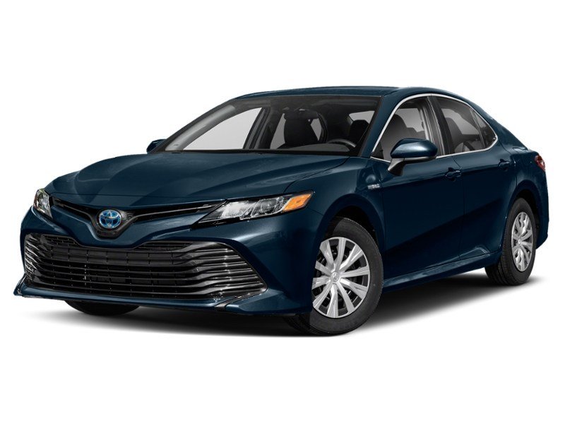 2019 Toyota Camry Hybrid LE Galactic Aqua Mica  Shot 4