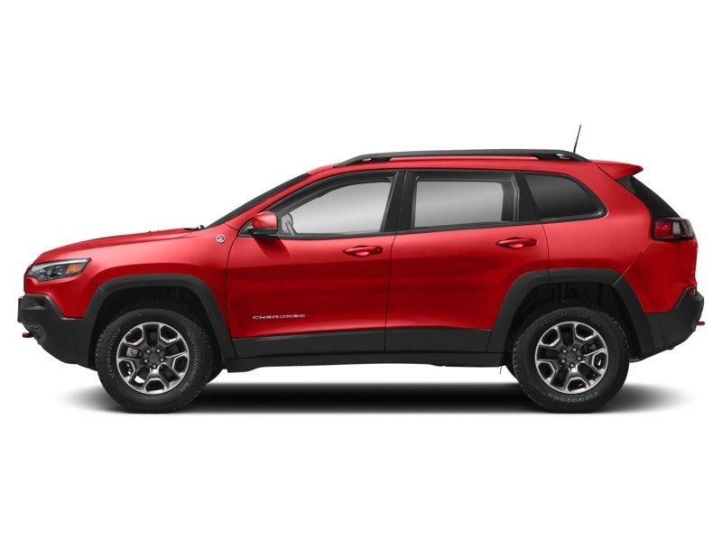 2019 Jeep Cherokee Trailhawk Firecracker Red  Shot 3