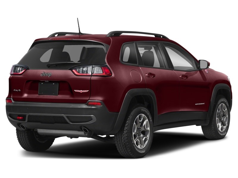 2019 Jeep Cherokee Trailhawk Velvet Red Pearl  Shot 8