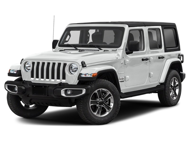 2018 Jeep Wrangler Unlimited Sahara Bright White  Shot 1