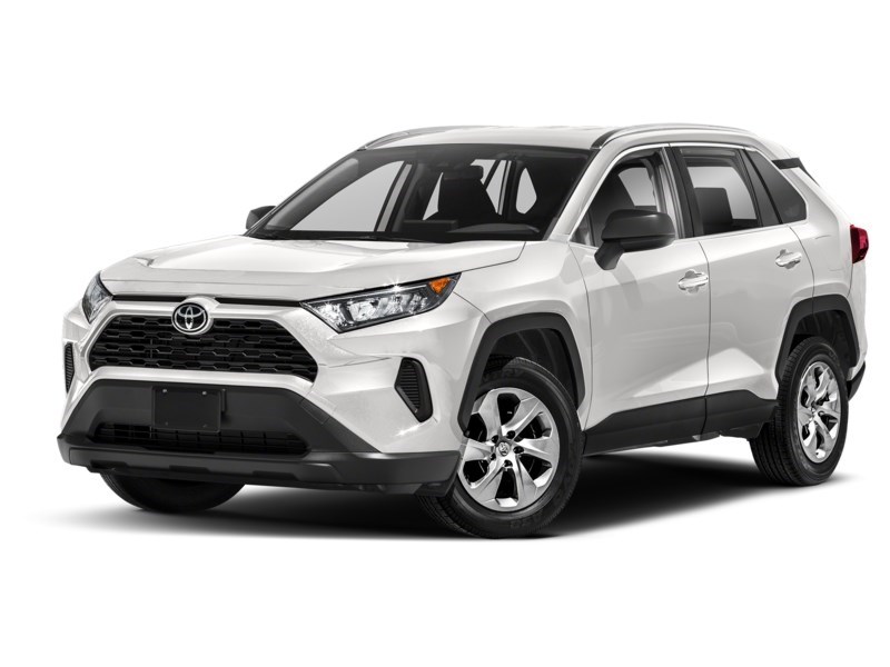 2019 Toyota RAV4 LE Super White  Shot 1