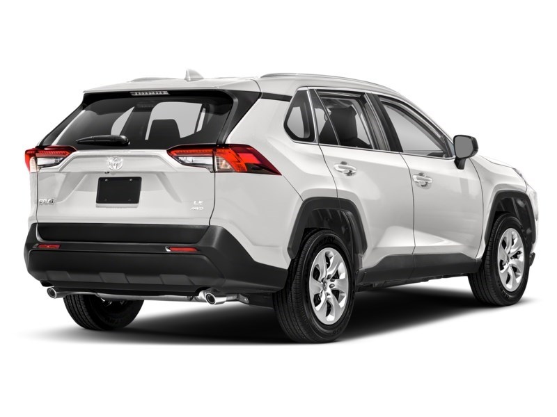 2019 Toyota RAV4 LE Super White  Shot 6
