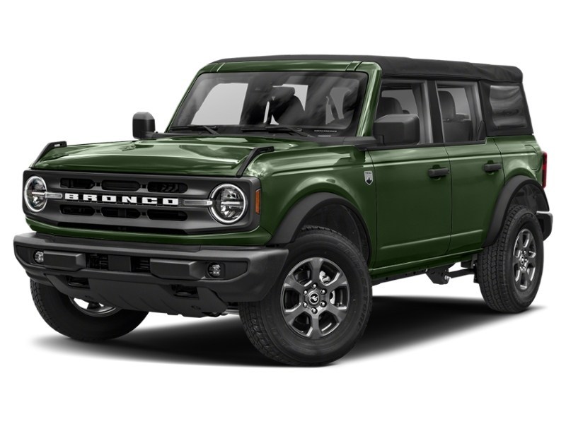 2022 Ford Bronco Big Bend Eruption Green Metallic  Shot 1