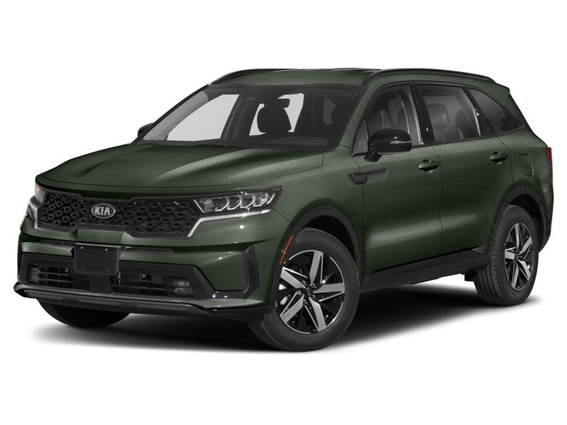 2021 Kia Sorento 2.5T X-Line Aruba Stone Green  Shot 4
