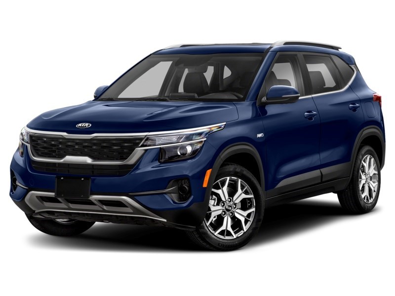 2021 Kia Seltos EX AWD Dark Ocean Blue  Shot 1