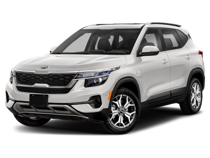 2021 Kia Seltos EX Snow White Pearl  Shot 1