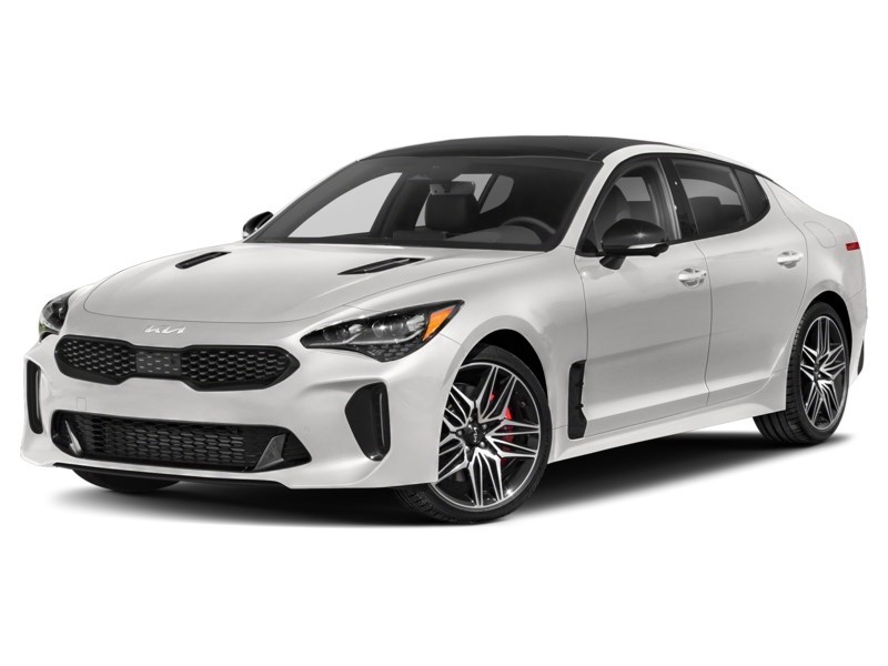 2022 Kia Stinger GT Elite - Suede Package Snow White Pearl  Shot 1